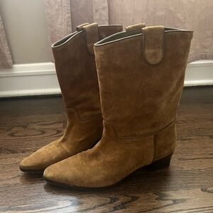 Doen Demi Riviera boots brown suede size 9 lightly worn